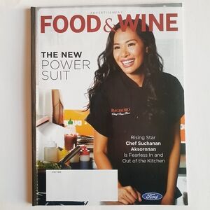 Food & Wine Magazine January, 2020 - The New Power Suit Chef Suchanan Aksornnan